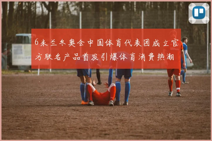 6米兰冬奥会中国体育代表团成立官方联名产品首发引爆体育消费热潮